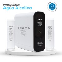 PURIFICADOR “ZERO % COVA ALCALINIZADOR” FLUJO DIRECTO 1000GPD + ANTICAL Y DESINCRUSTANTE + ALCALINIZADOR REGULADOR PH