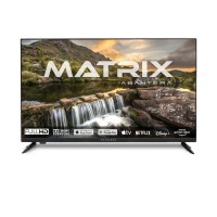 MATRIX • TV 32” Cristal Ultra Resistente sin Marco dS procesador + IA • FULL HD • Sonido envolvente Dolby Surround