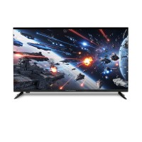 TRIMAX • TV 55” Cristal Ultra Resistente sin Marco dS procesador + IA • 4K • Sonido envolvente Dolby Surround