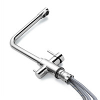 Grifo Livoro 3 Vias • Ósmosis Inversa • Conexiones Tubos 1/4 y 3/8