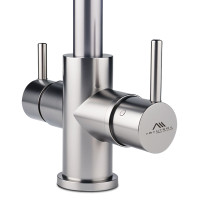 Grifo Uxilon 4 Vias • Ósmosis Inversa • Conexiones Tubos 1/4 y 3/8