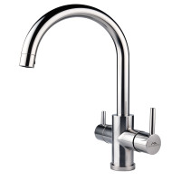 Grifo Vornix 4 Vias • Ósmosis Inversa • Conexiones Tubos 1/4 y 3/8